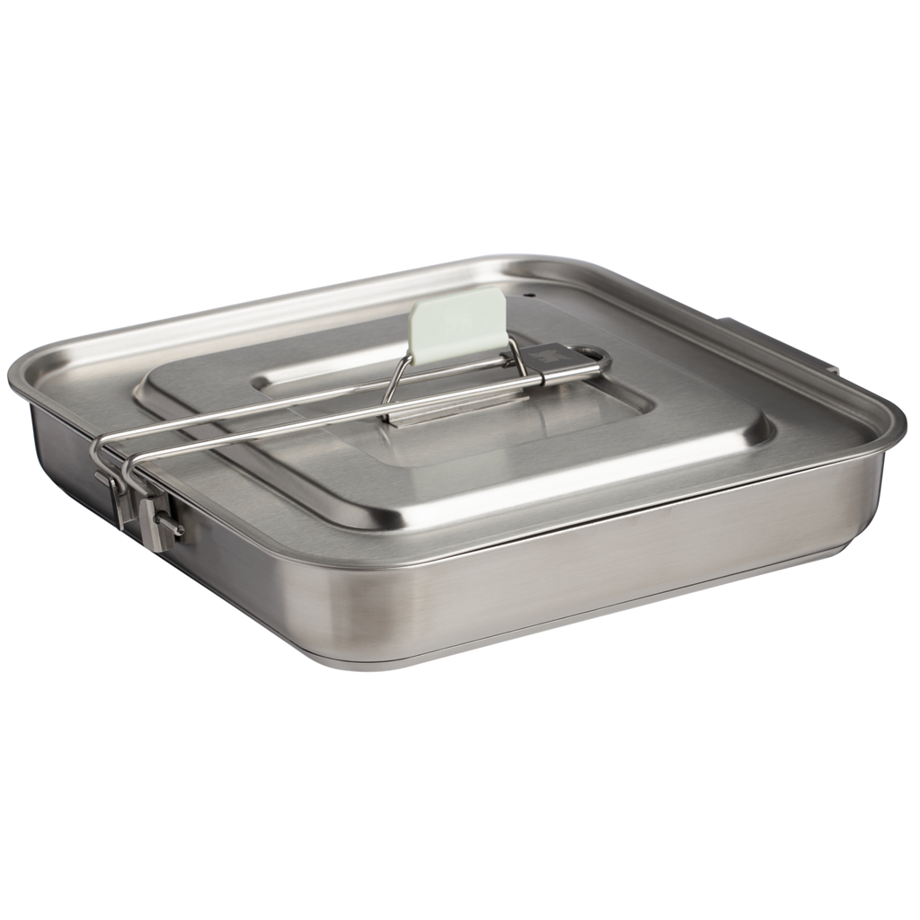 Stanley The Wildfare Pro Square Pan Cookset 5-piece set | 2 QT