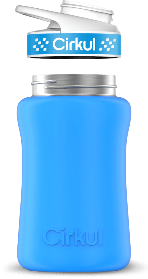 Custom 32oz. Stainless Steel Bottle & Comfort Grip Lid