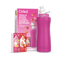 32oz. Hot Pink Stainless Steel Bottle